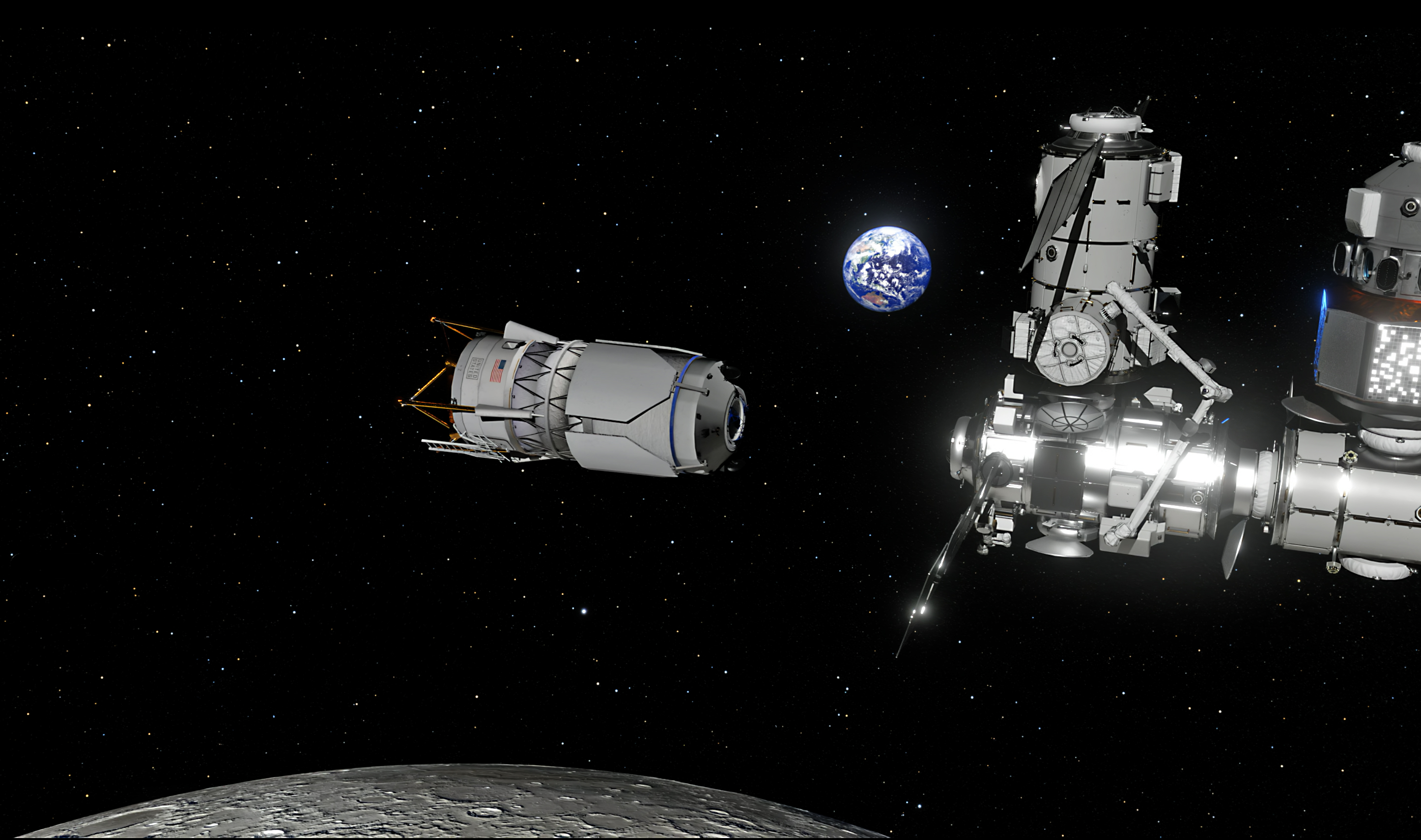 Artemis Gateway Space Station